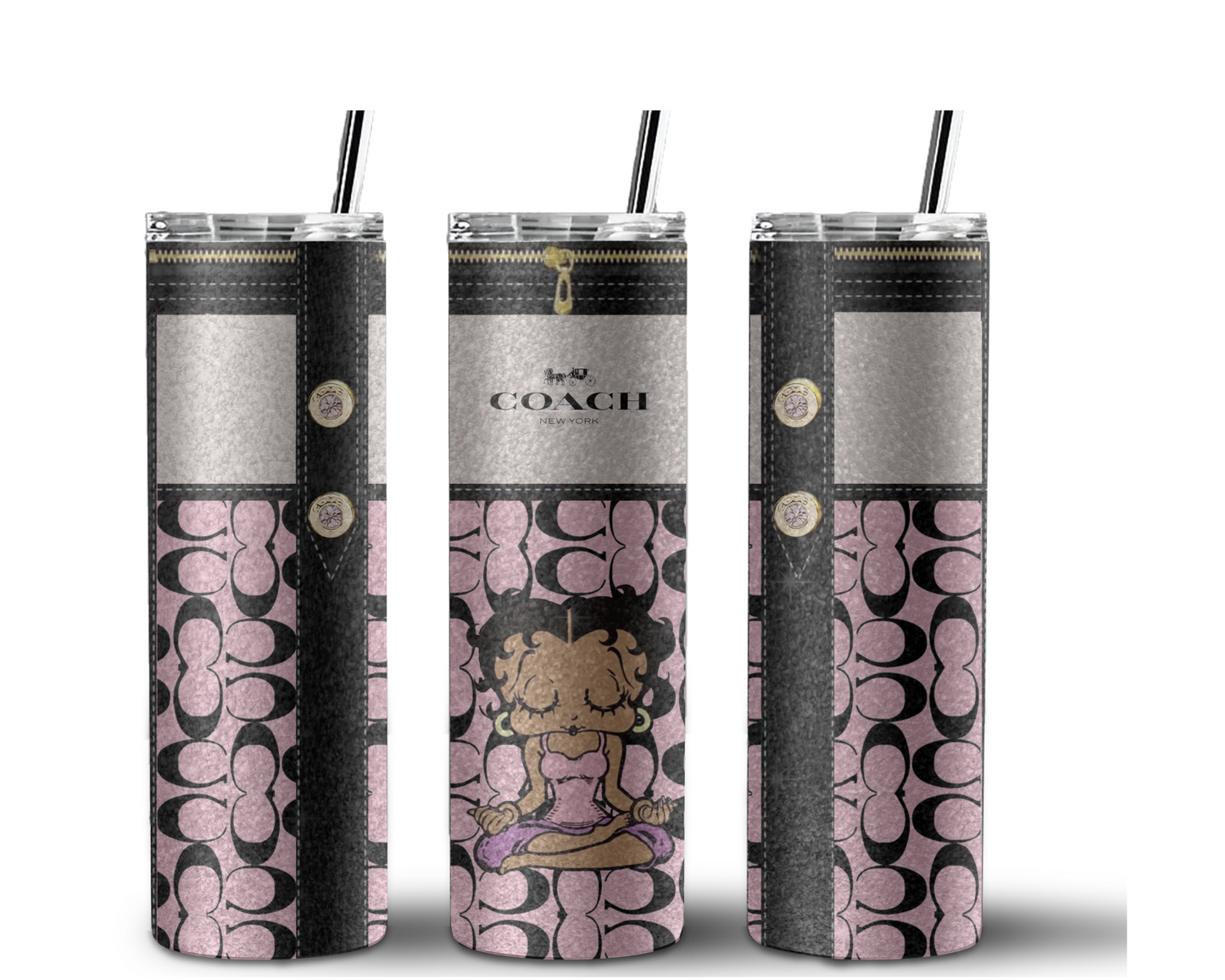 Coach Handbag Inspired Tumbler (077)