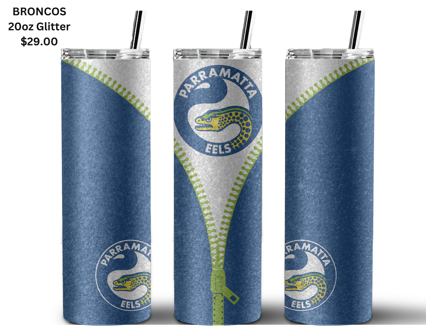 Parramatta Eels NRL Zip Tumbler