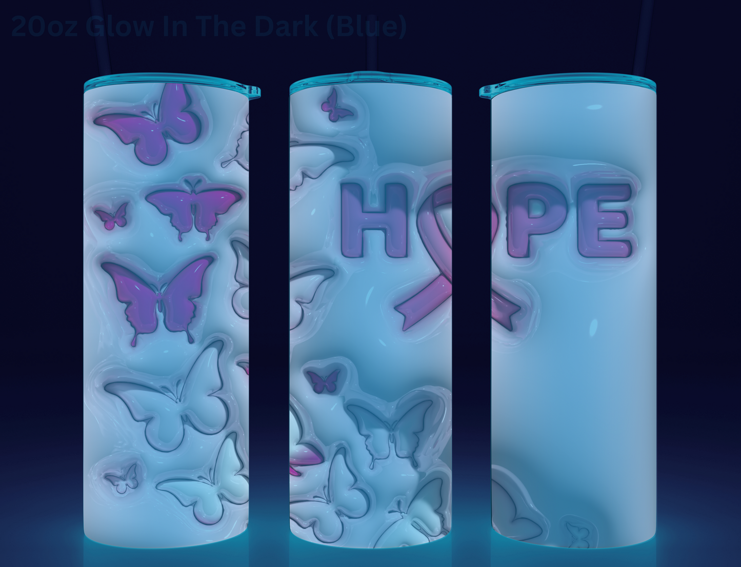 Puff Cancer Awareness Tumbler