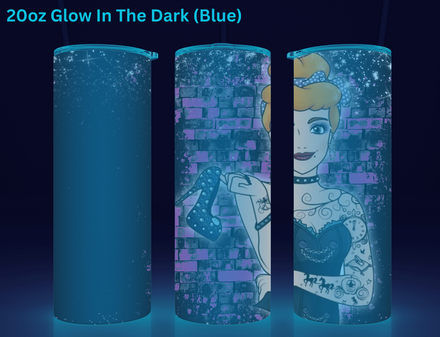 Punk Cinderella Tumbler