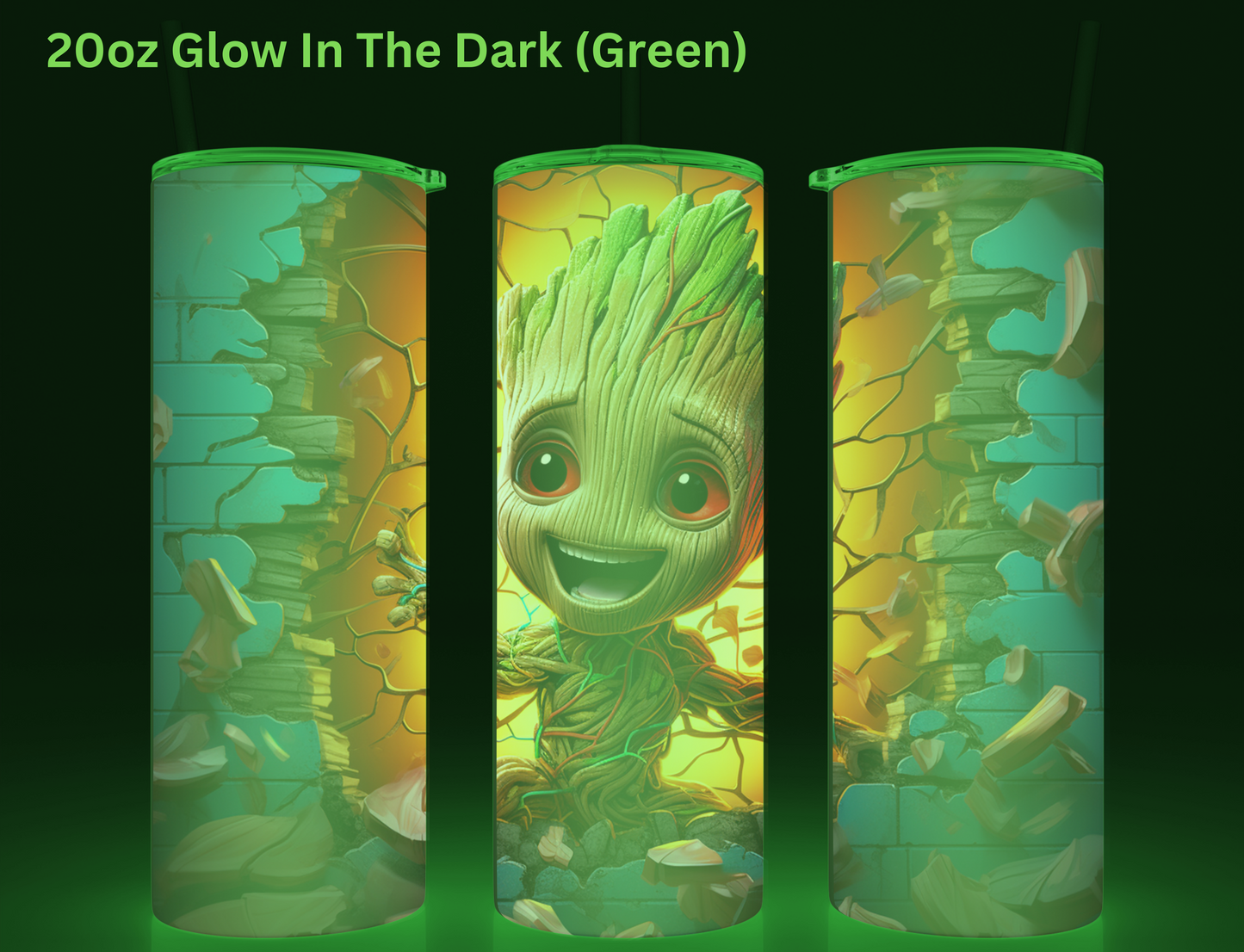 Groot 1 Wall Break Tumbler