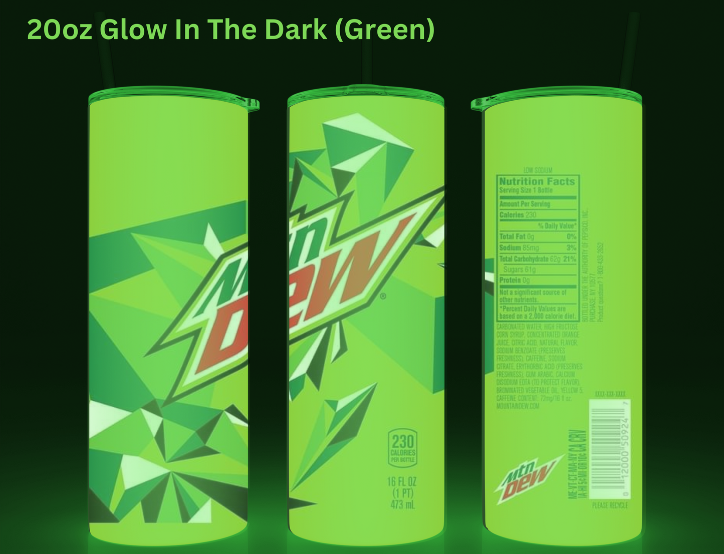 Mountain Dew Tumbler