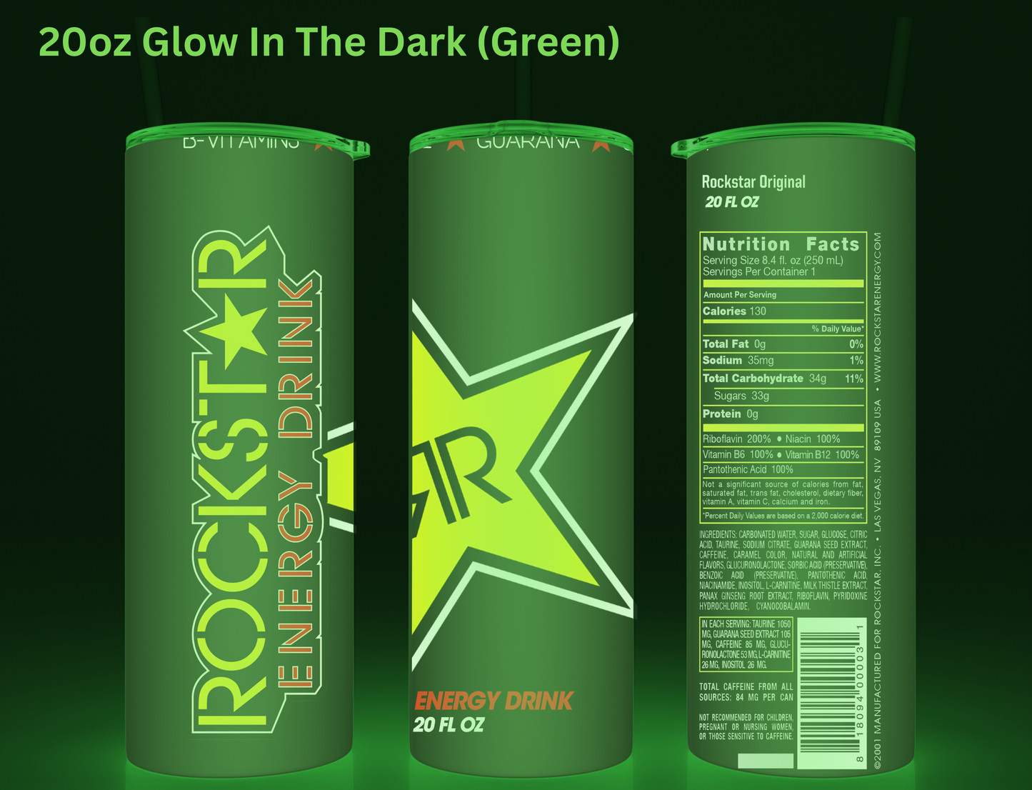 Rock Star Energy Tumbler