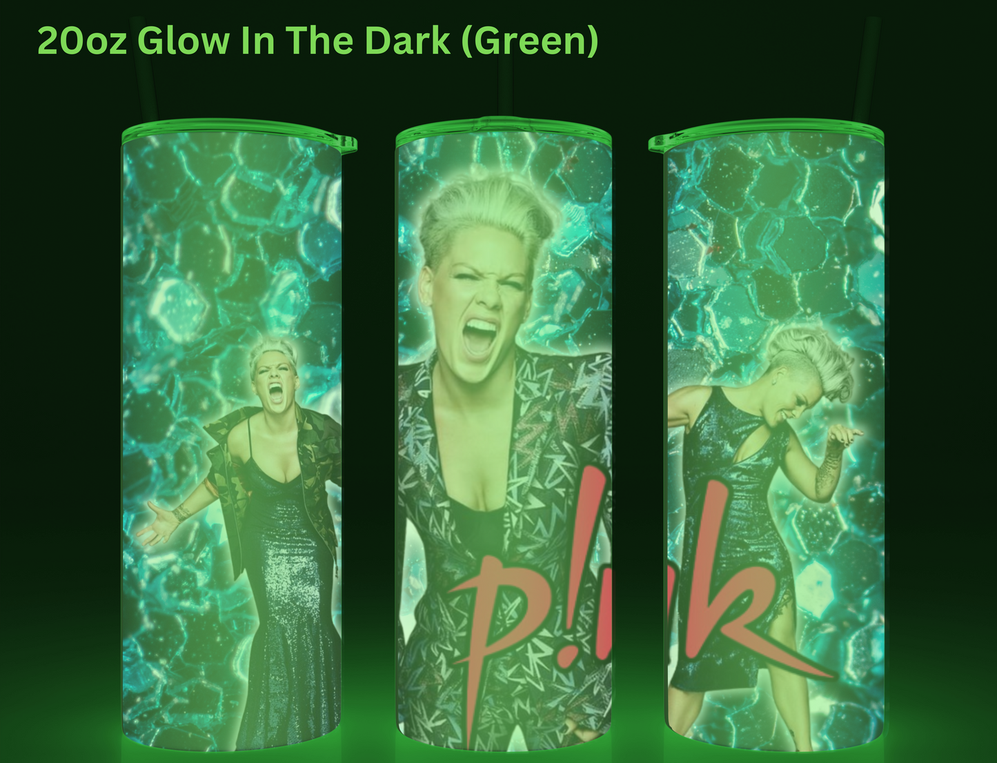 P!nk (Blue) Tumbler