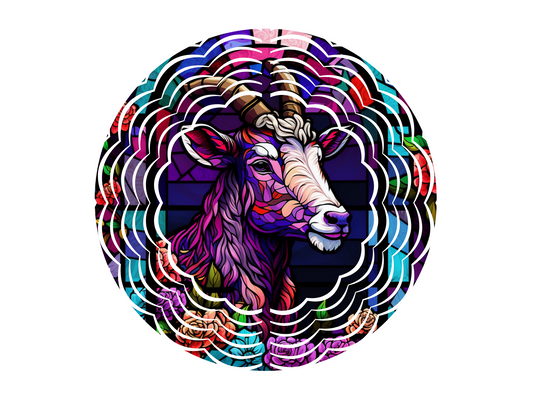 Goat Wind Spinner