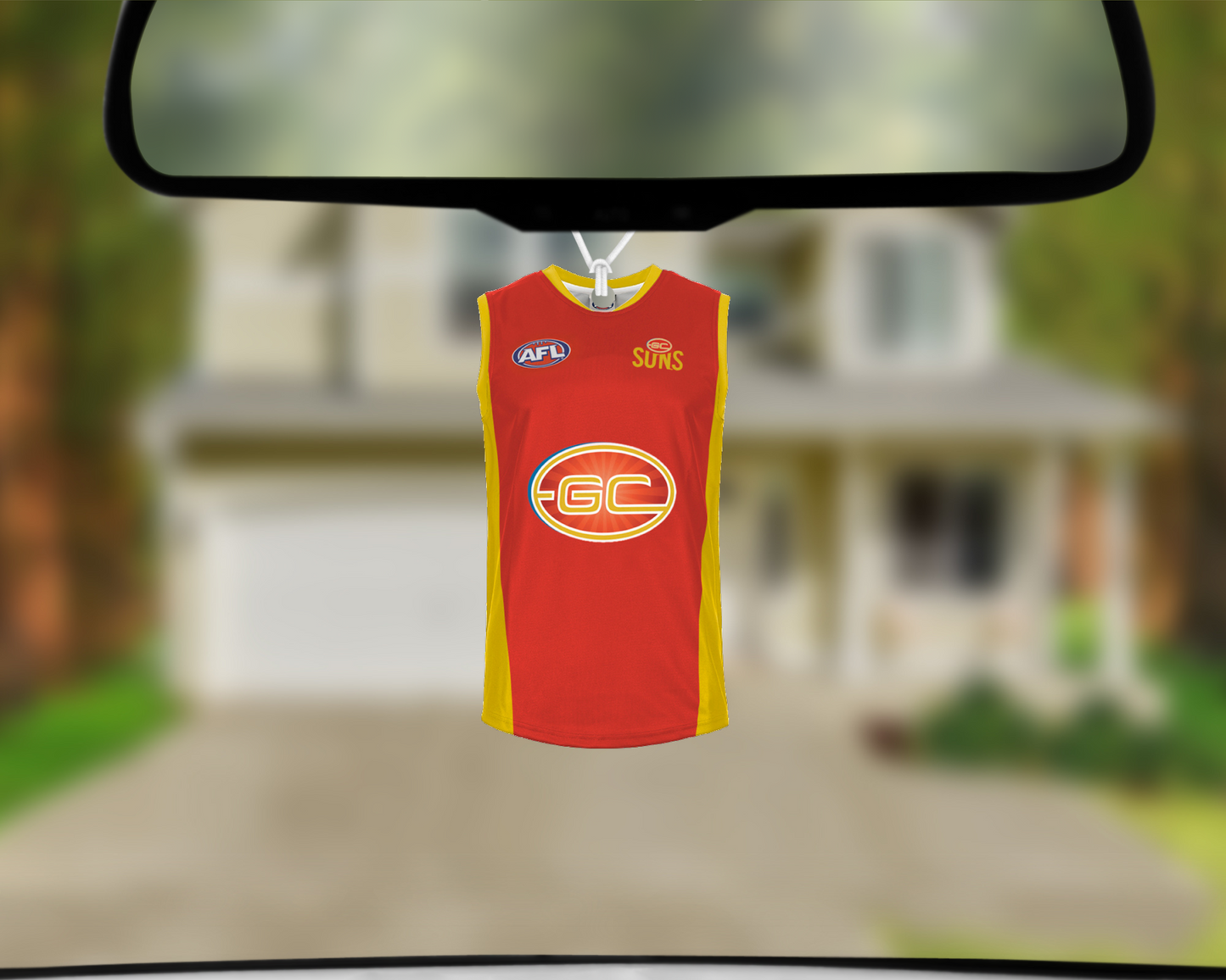 Gold Coast Suns Jersey Car Air Freshener