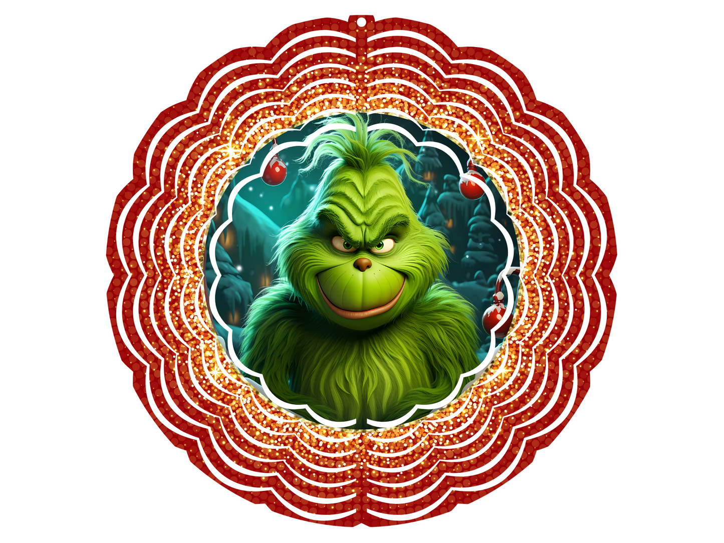 Grinch Wind Spinner