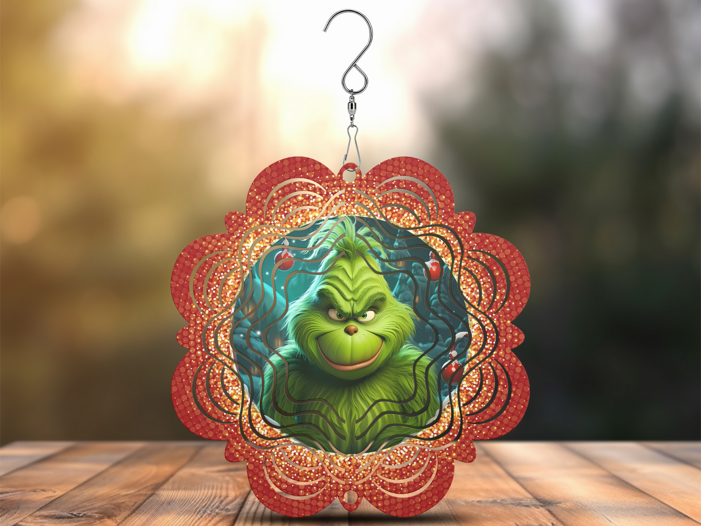 Grinch Wind Spinner