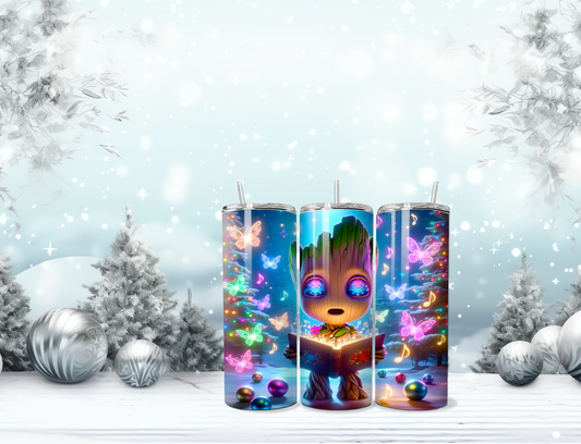 Groots Christmas Song Tumbler