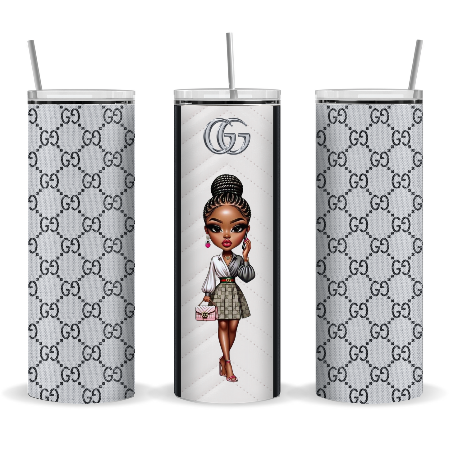 Gucci Handbag Inspired Tumbler (008)