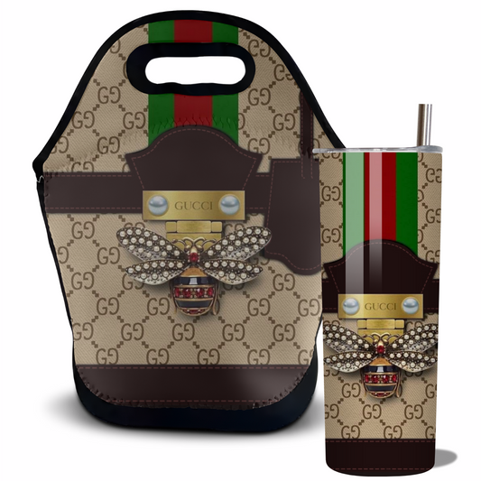 Gucci Inspired Lunch Tote Bag (013)