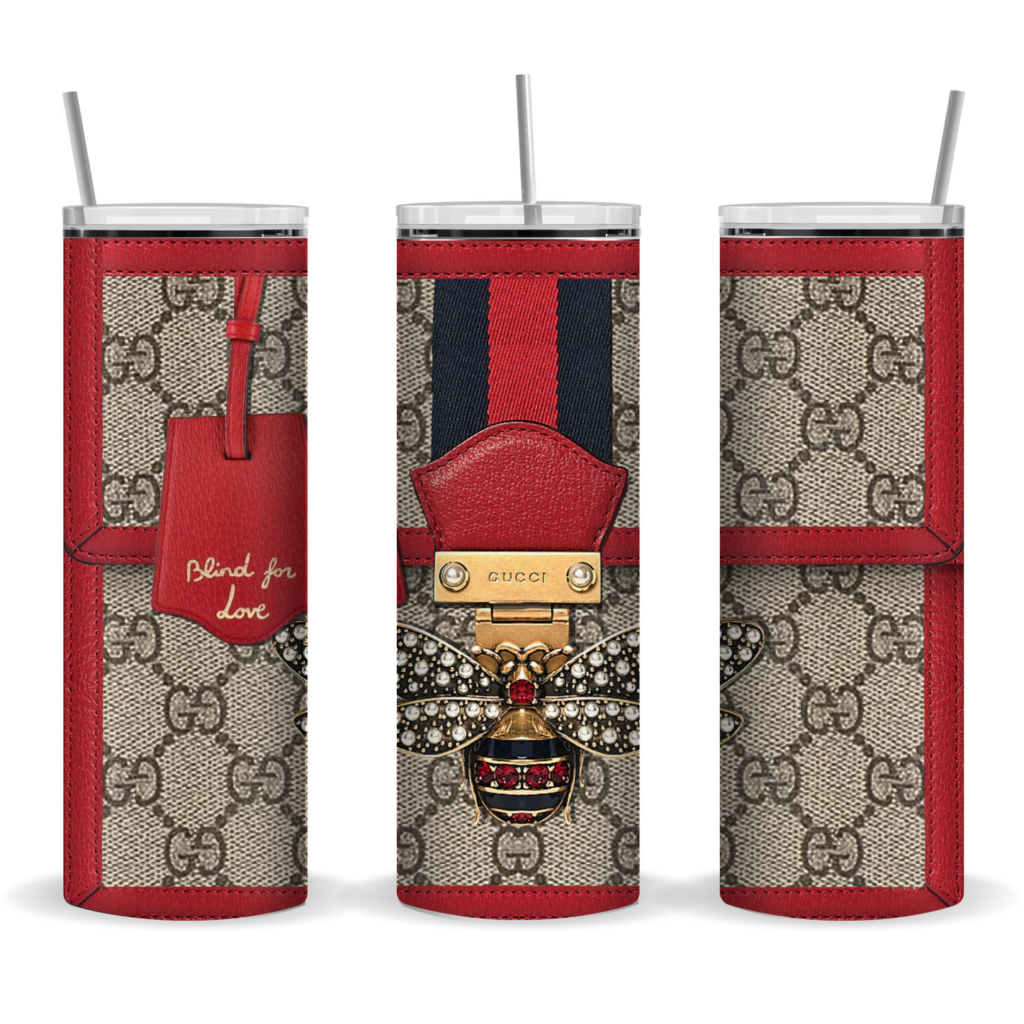 Gucci Handbag Inspired Tumbler (015)