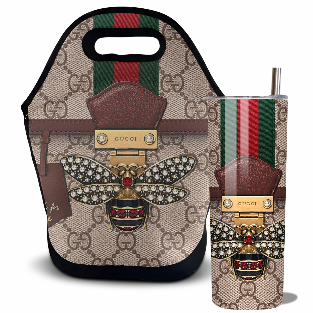 Gucci Inspired Lunch Tote Bag (016)