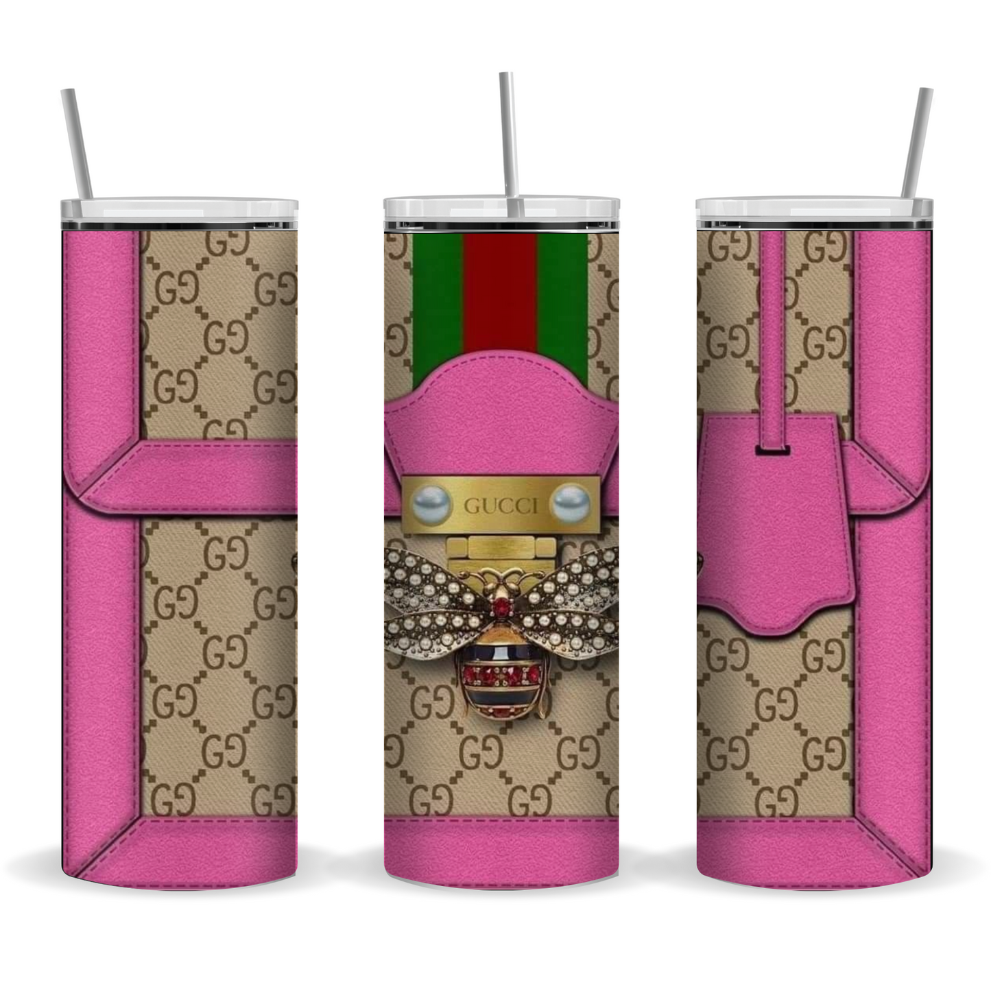 Gucci Handbag Inspired Tumbler (017)