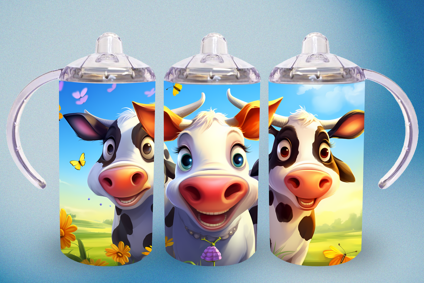 Happy Cows Sippy Cup / Kids Bottle