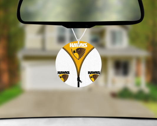 Hawthorn Hawks Car Air Freshener