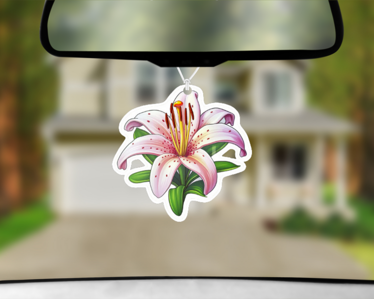 Hibiscus Car Air Freshener