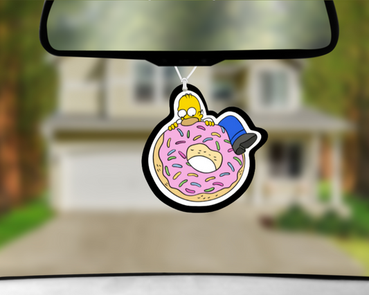 Homers Doughnut Car Air Freshener