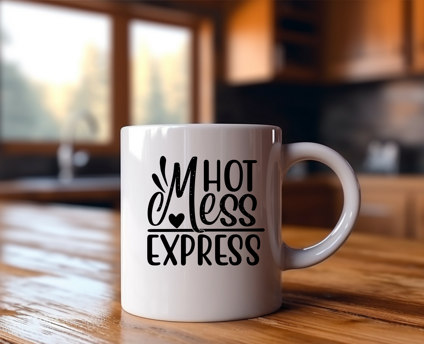 Hot Mess Express Ceramic Mug