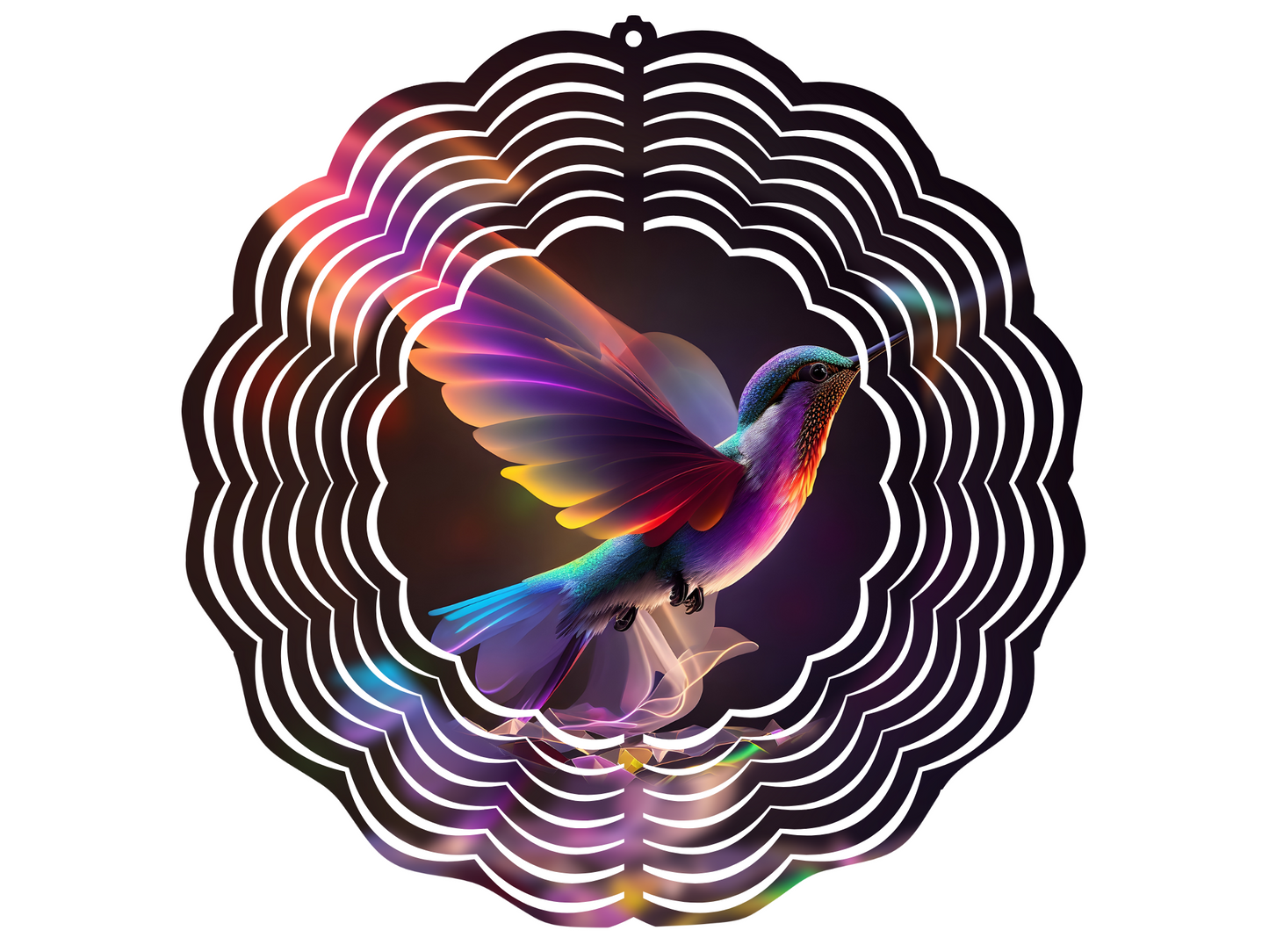 Hummingbird Wind Spinner