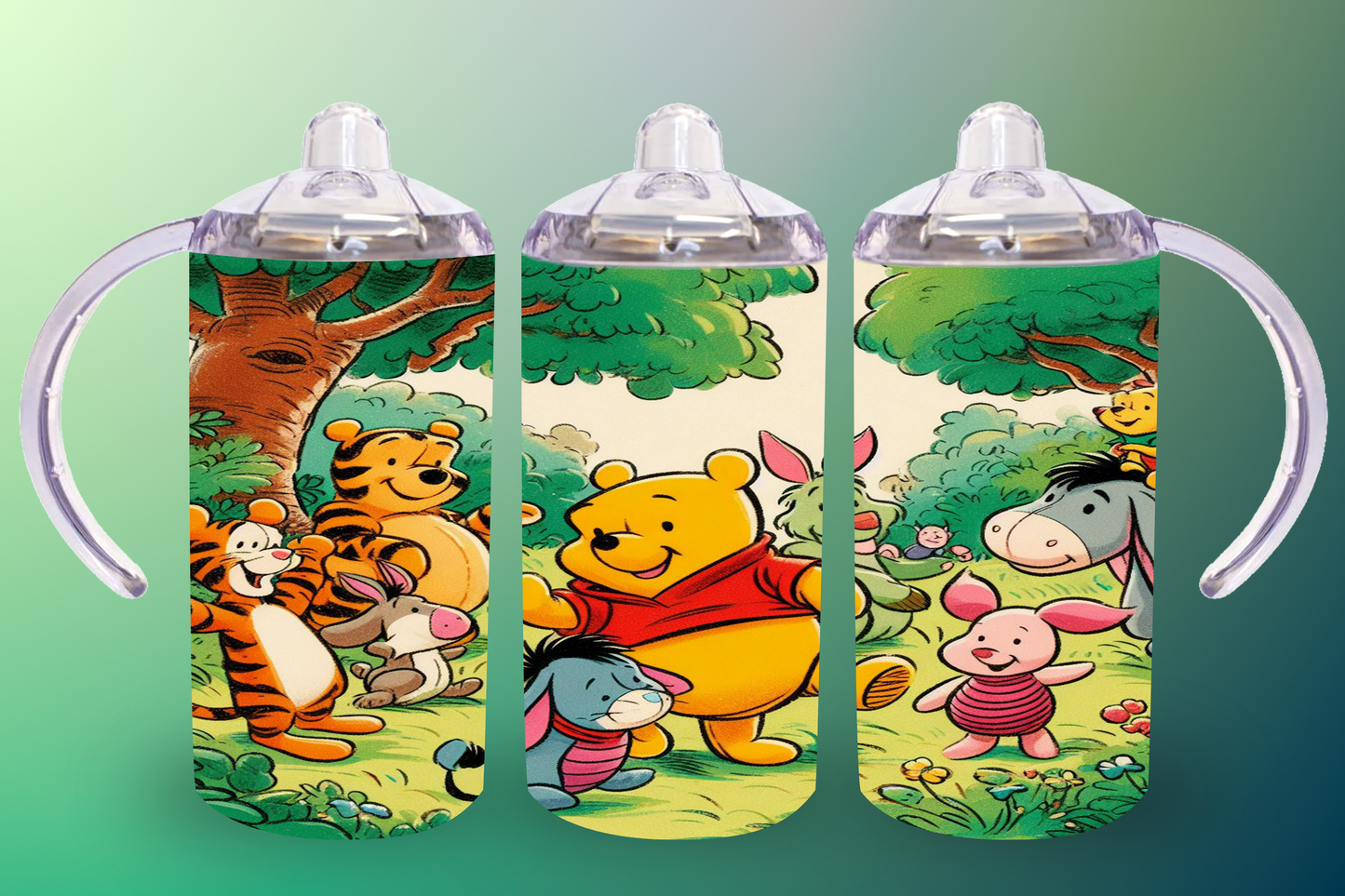 Hundred Acre Woods Sippy Cup / Kids Bottle