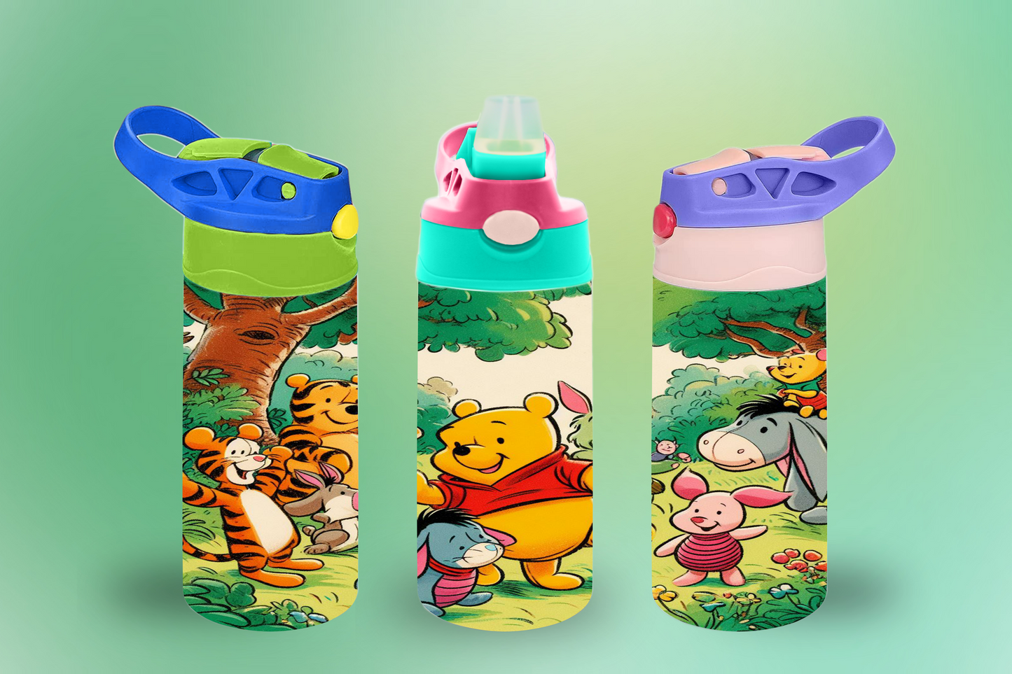 Hundred Acre Woods Sippy Cup / Kids Bottle