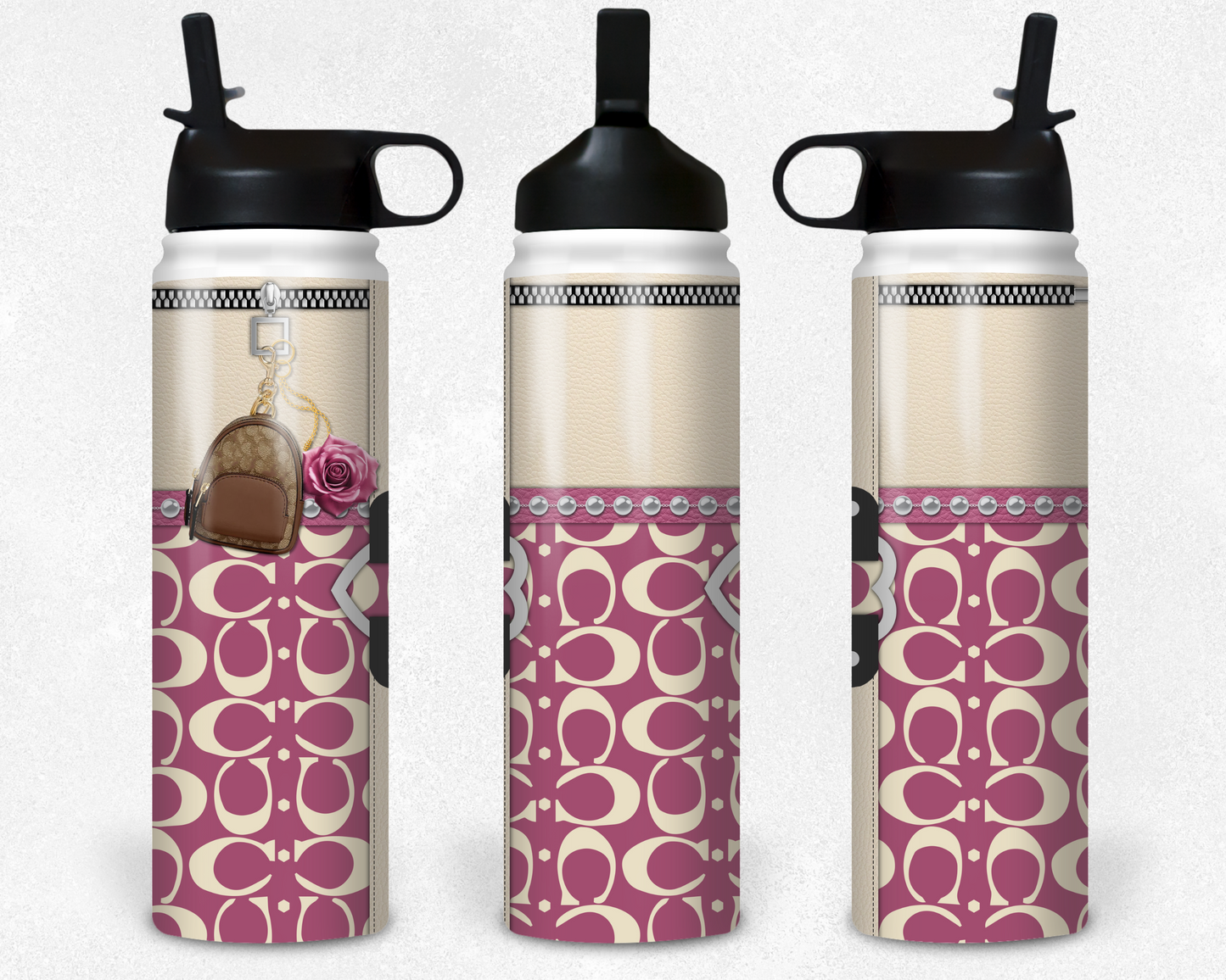 Coach Handbag Inspired Tumbler (022)