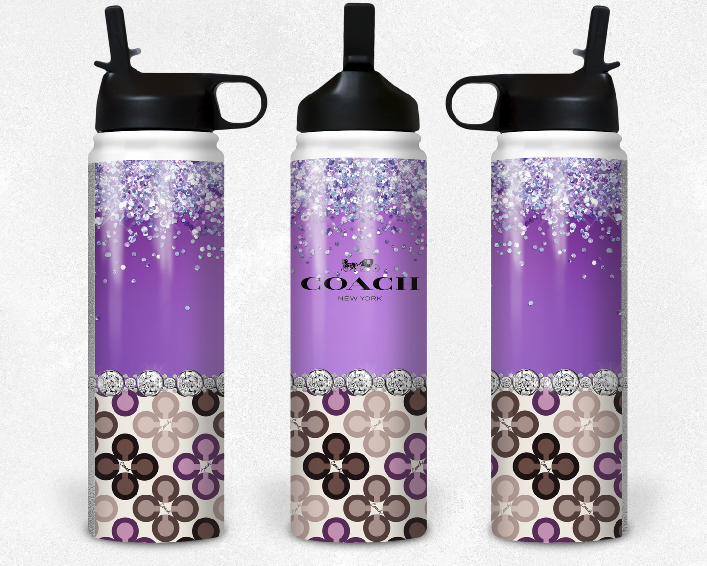 Coach Handbag Inspired Tumbler (118)