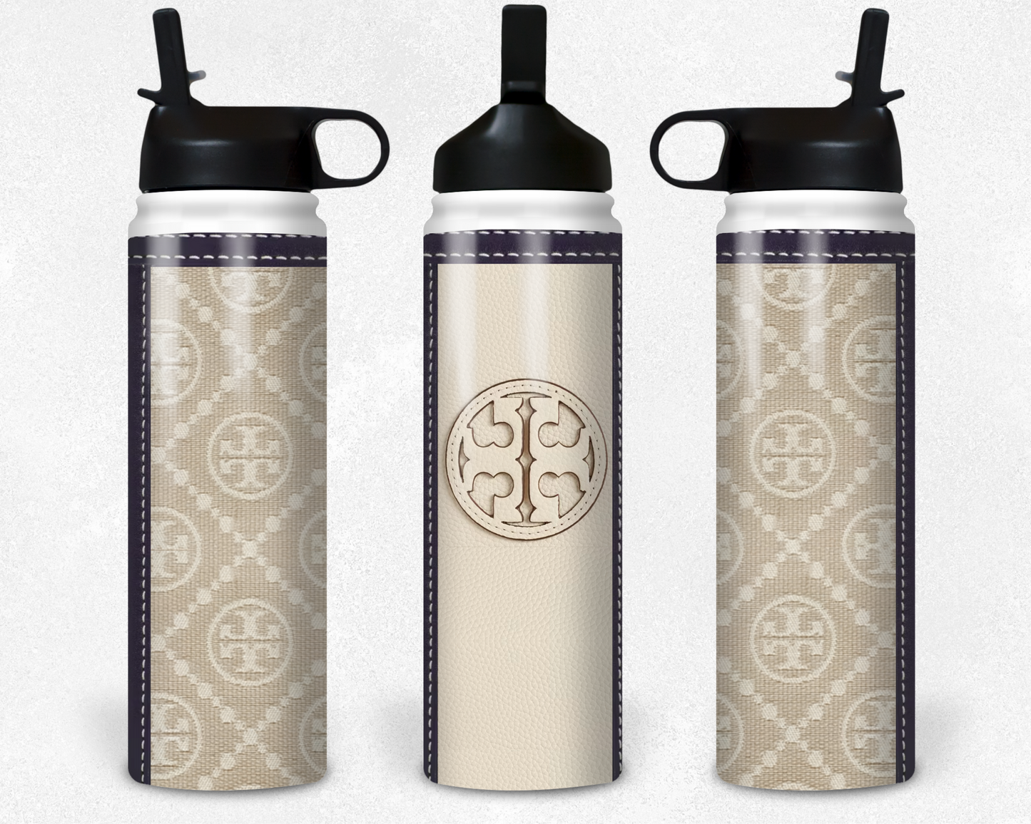 Tory Burch Handbag Inspired Tumbler (001)