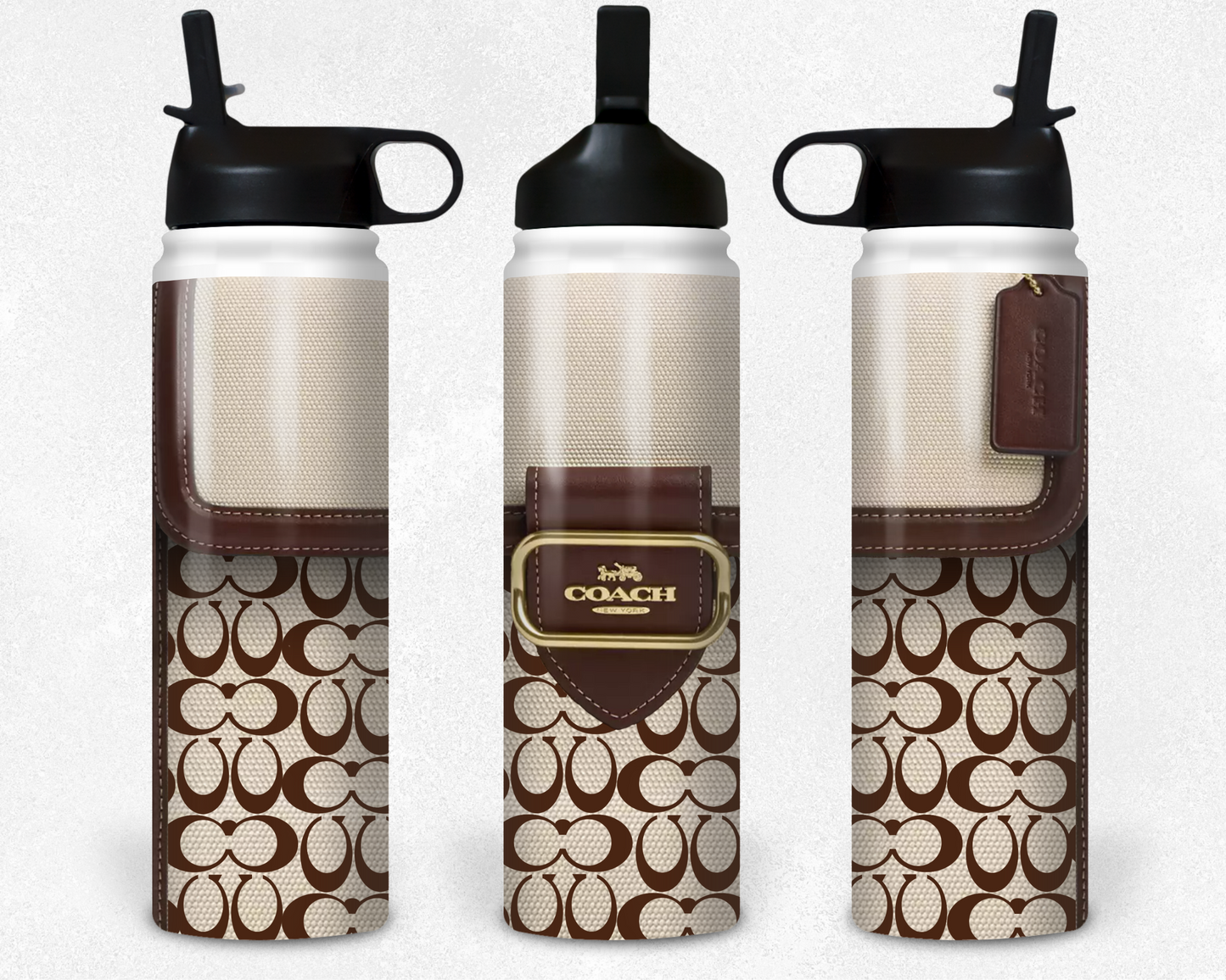 Coach Handbag Inspired Tumbler (048)