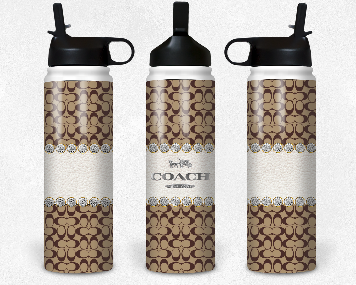 Coach Handbag Inspired Tumbler (108)