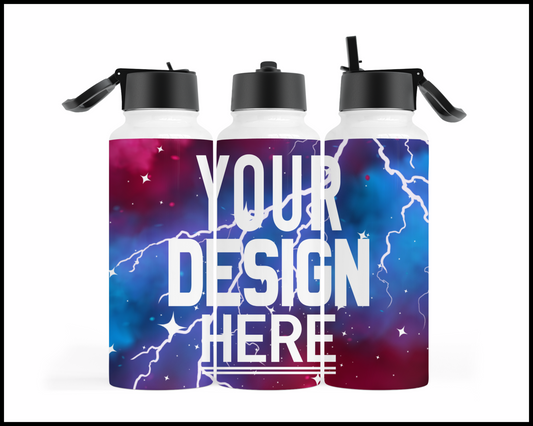 BUILD A CUP - 20oz Stainless Steel Sublimated Hydro Sports Tumbler