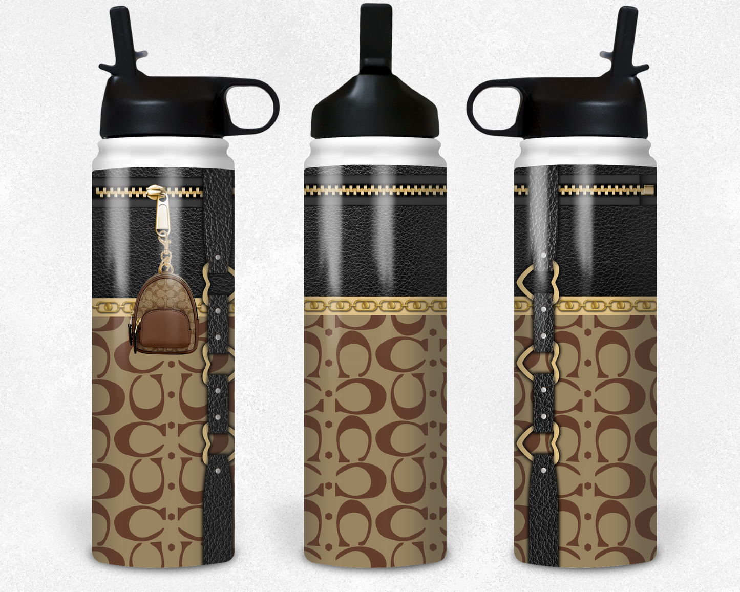 Coach Handbag Inspired Tumbler (027)