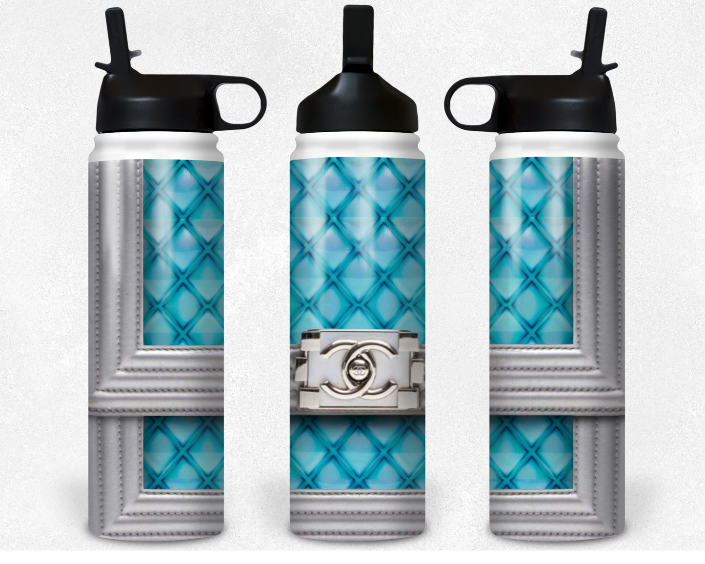 Chanel Handbag Inspired Tumbler (006)