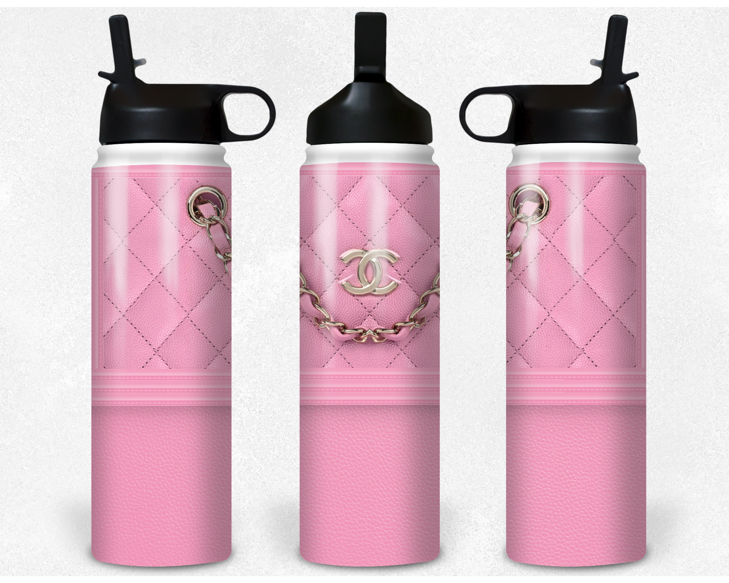 Chanel Handbag Inspired Tumbler (001)