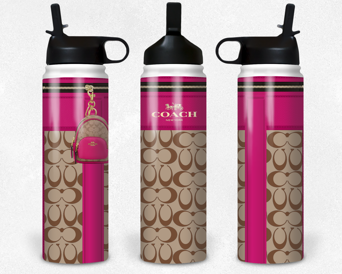 Coach Handbag Inspired Tumbler (083)