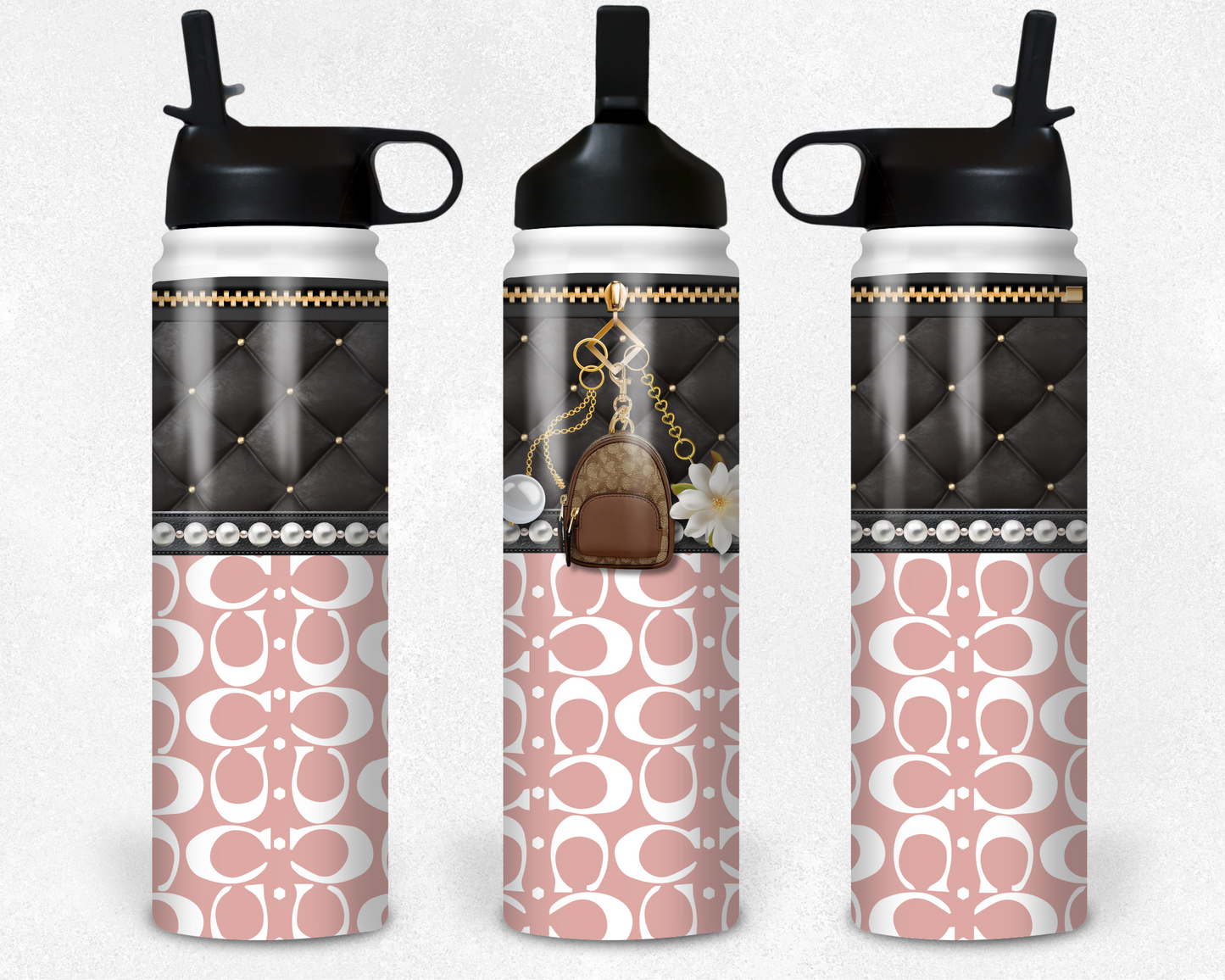 Coach Handbag Inspired Tumbler (024)