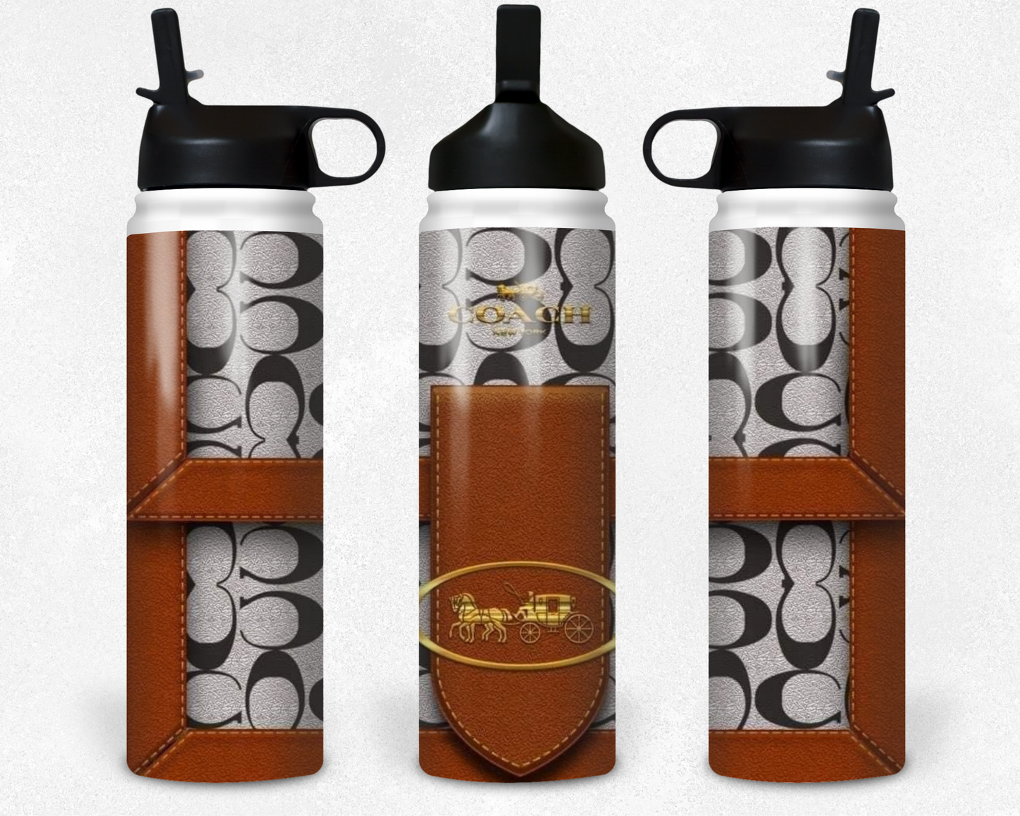 Coach Handbag Inspired Tumbler (004)