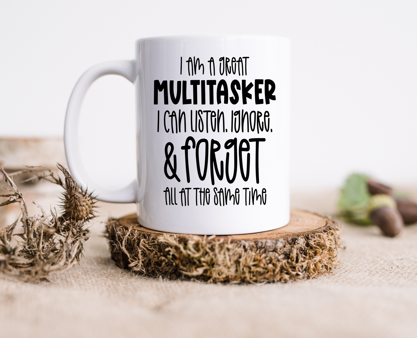 I Am A Great Multitasker Ceramic Mug