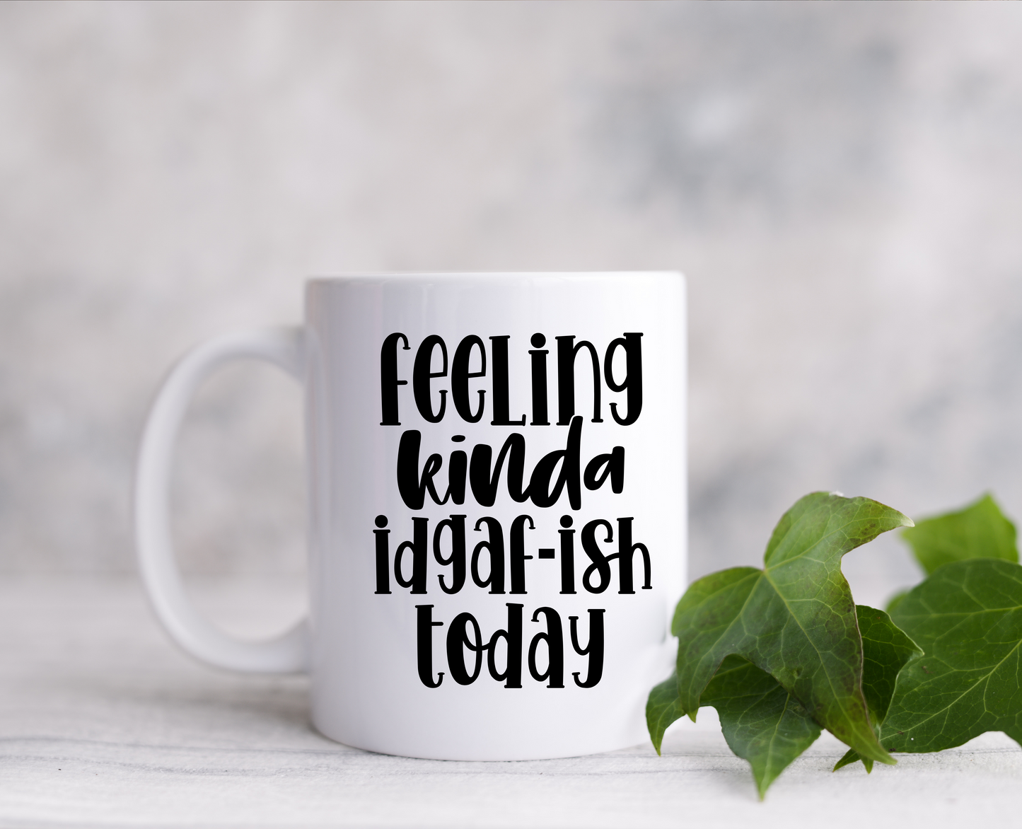 IDGAFISH Today Ceramic Mug