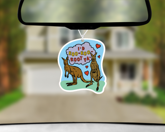 I'd Roo Roo Root Ya Car Air Freshener