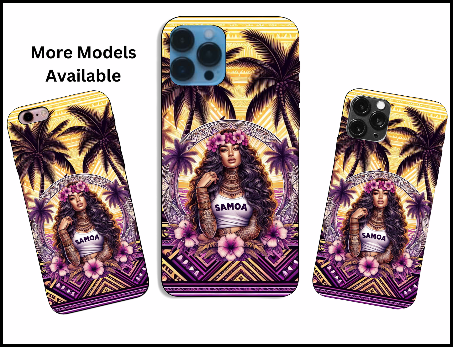 Samoan Beauty Phone Case (182)