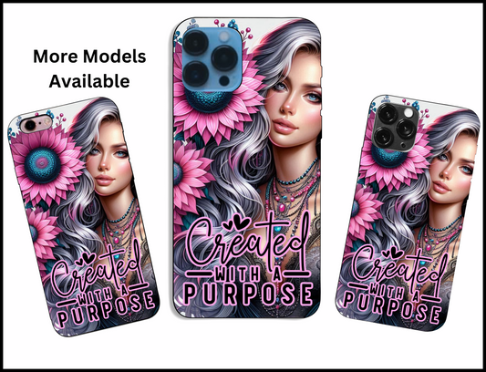 Created With A Purpose Phone Case (058)
