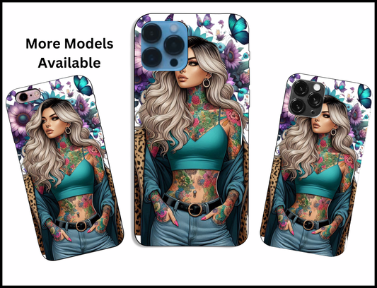 Floral Woman Phone Case (438)
