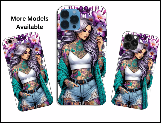 Floral Woman Phone Case (440)
