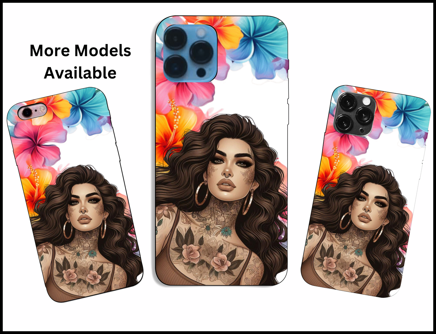 Floral Woman Phone Case (444)