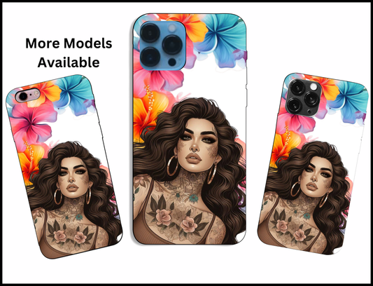 Floral Woman Phone Case (444)