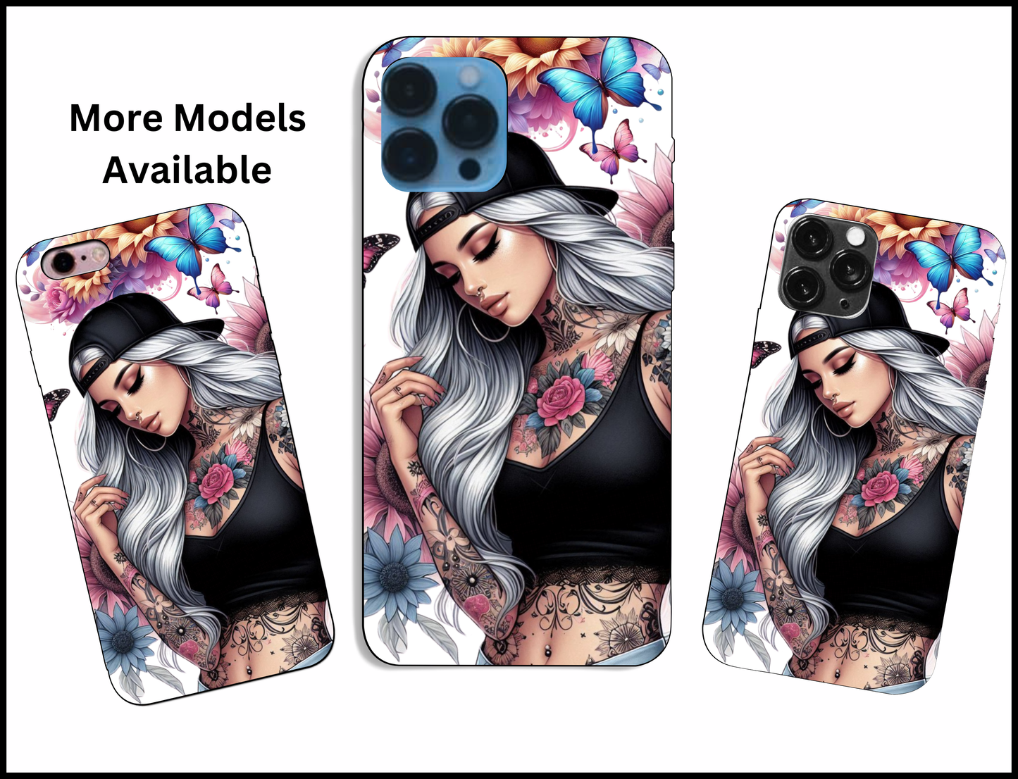 Floral Woman Phone Case (446)