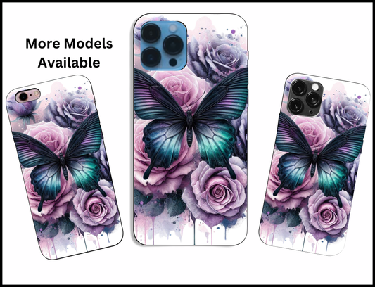 Butterfly Floral Phone Case (164)