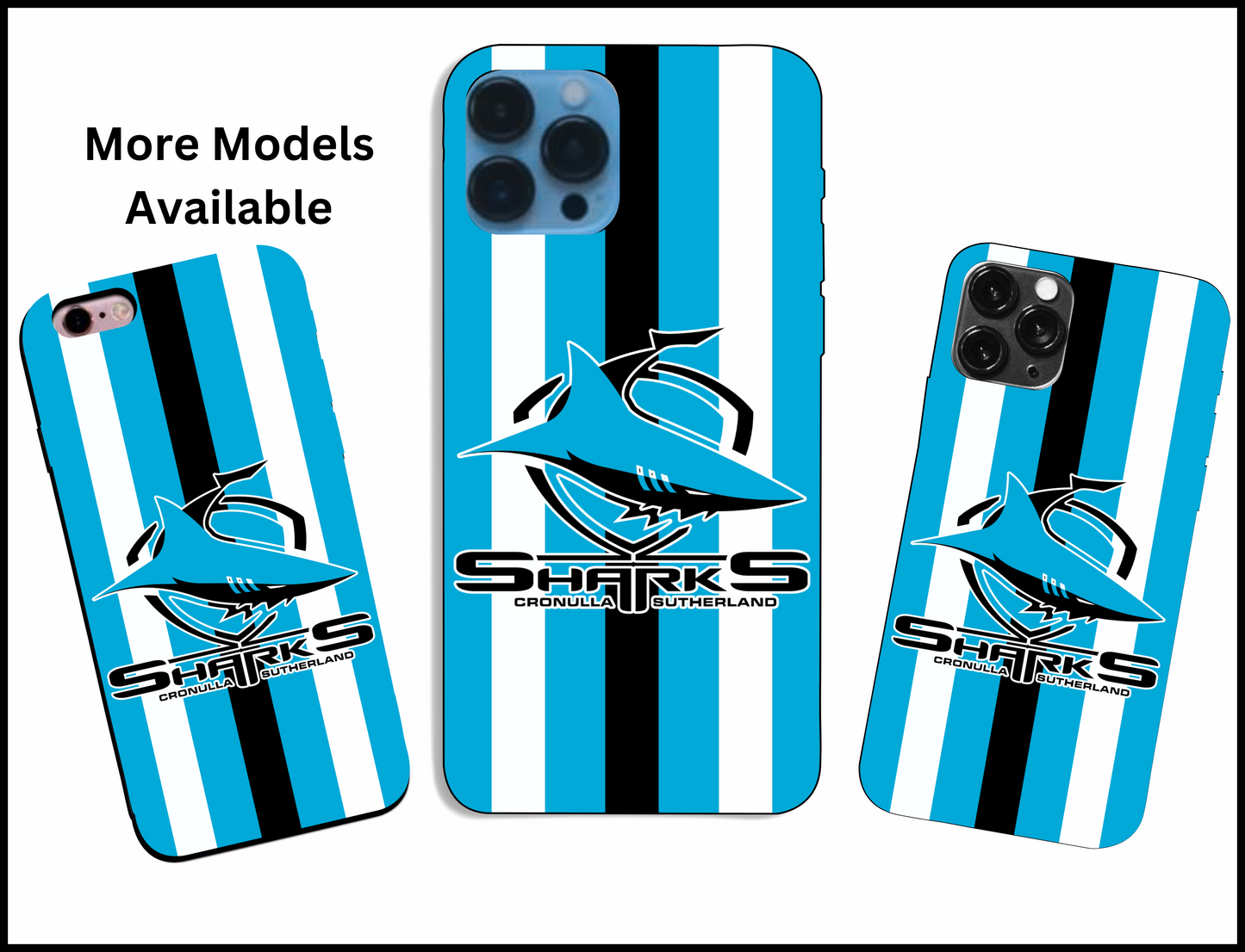 Cronulla Sharks iPhone Case (702)